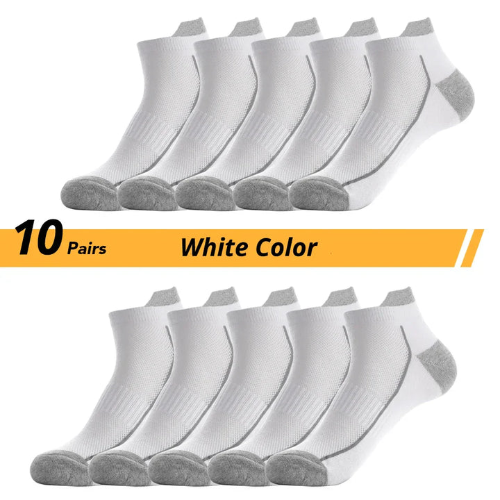Ganzjährige Herren Sportsocken (10 Paar) – atmungsaktiv, rutschfest & komfortabel für jeden Tag.