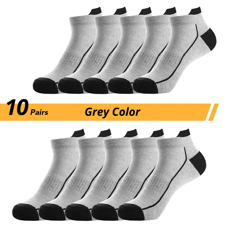 Detailansicht: rutschfeste Sohle der Herren Sportsocken für sicheren Halt, Komfort & Fusspflege.