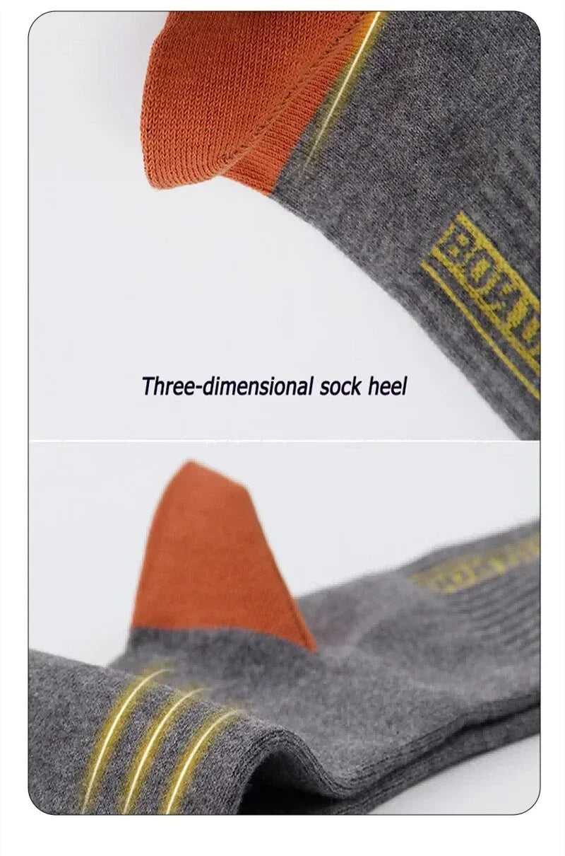 Komfortable Herren Sportsocken, atmungsaktiv & rutschfest, ideal für ganzjährigen Sport & Fusspflege.