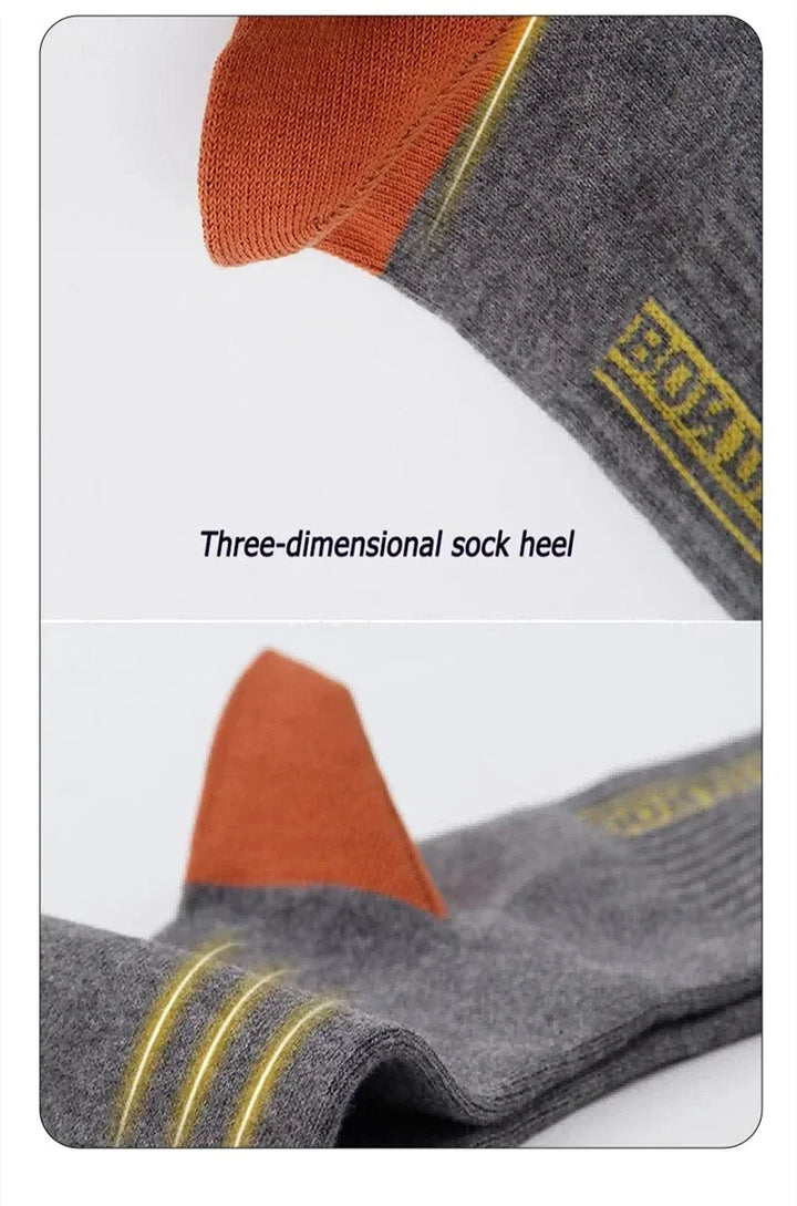 Komfortable Herren Sportsocken, atmungsaktiv & rutschfest, ideal für ganzjährigen Sport & Fusspflege.