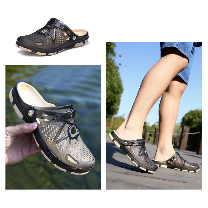 Herren Wasserschuhe, schnelltrocknende, atmungsaktive Sandalen für den Sommer. Ideal als Badeschuhe.