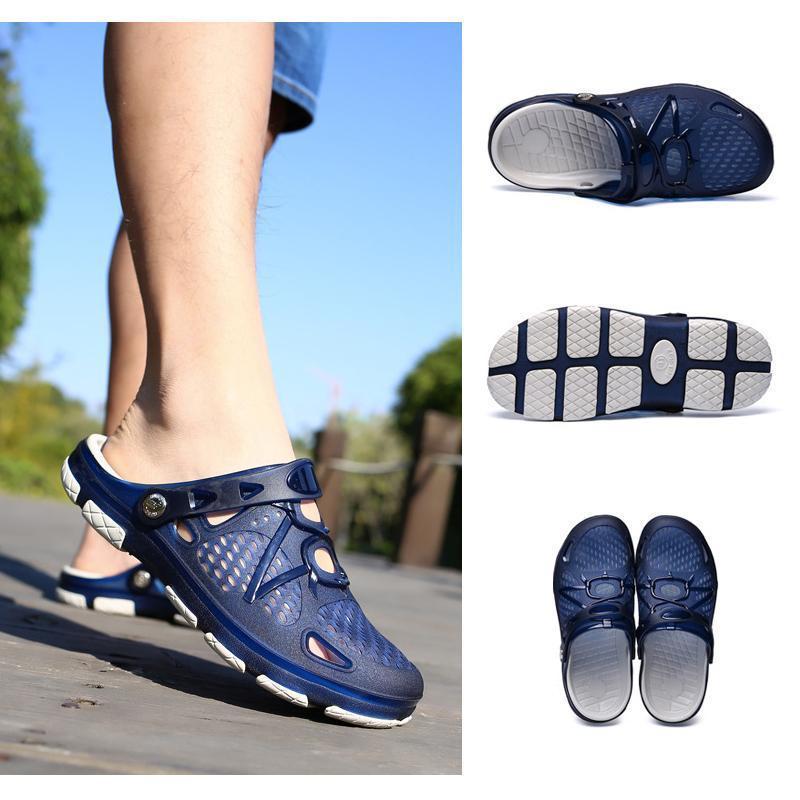 Komfortable Herren Sandalen, ultra leicht & bequem für lange Sommer-Spaziergänge und Outdoor-Abenteuer.