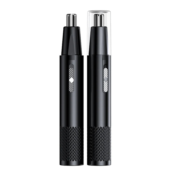 Multifunktionaler Herren Trimmer für Nasen- und Ohrenhaare, USB-betrieben für umfassende Körperpflege.