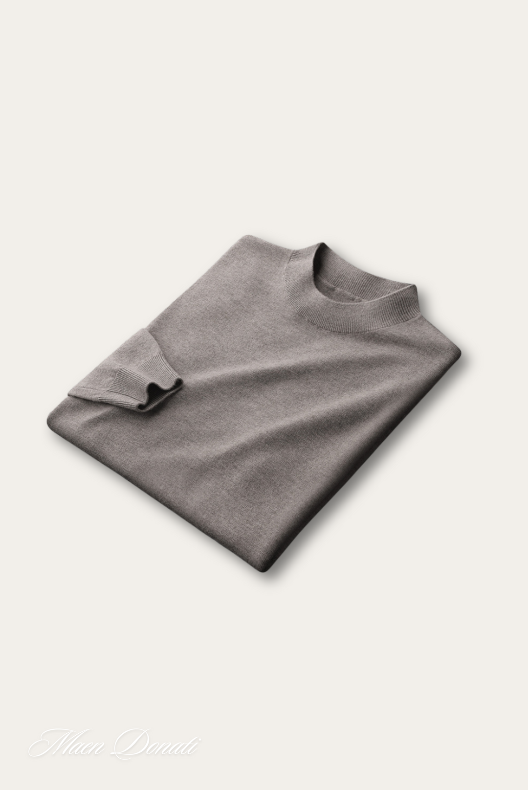 Bequemer Herren Rundhals-Strickpullover für Winter. Weiches Oberteil für kalte Tage und Freizeit.