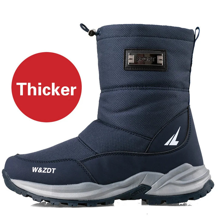Robuste Herren Winterstiefel, wasserdicht, rutschfest & warm bis -40°C für Outdoor.