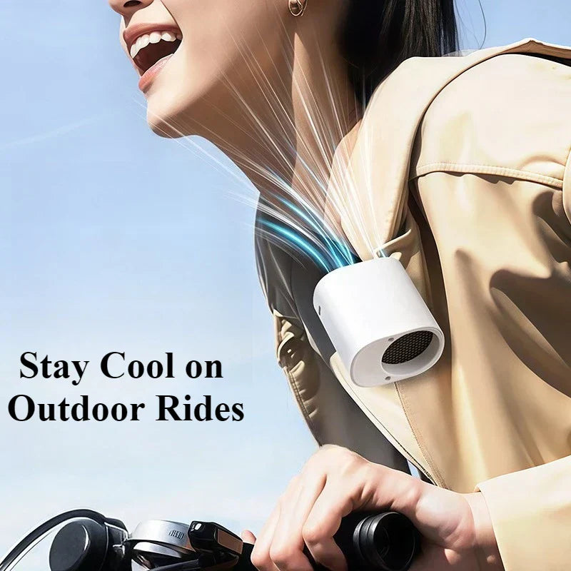 Hipacool Clip-Ventilator für Kinderwagen/Buggy. Tragbar, 360° Drehung, 100 Geschw. für kühle Luft unterwegs.