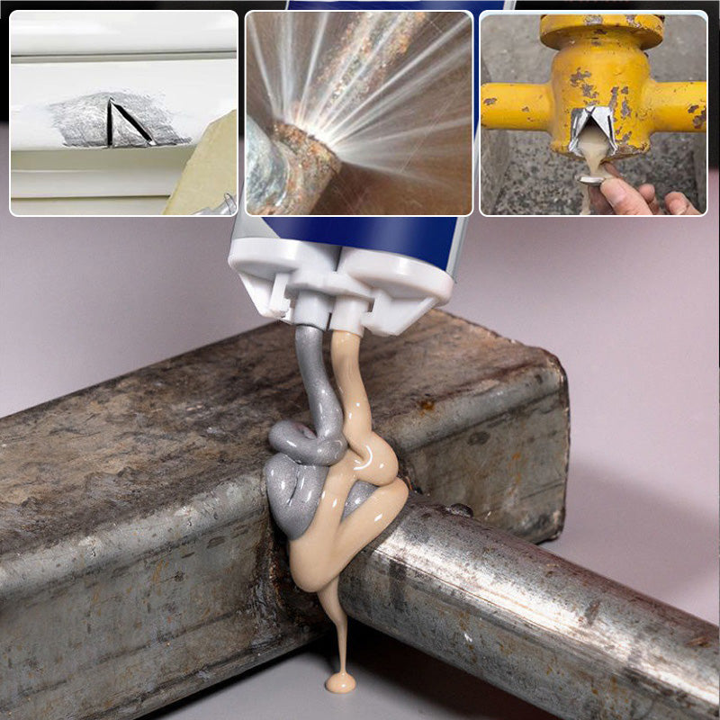 Starker Gießharzkleber als Flüssigmetall zur industriellen Metallreparatur; wasserfest und schlagfest.