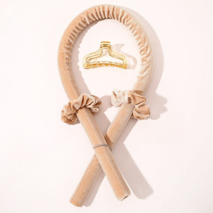 Gesundes Haarstyling: hitzefreier Seiden-Lockenwickler für voluminöse, glänzende Locken ohne Haarschäden.