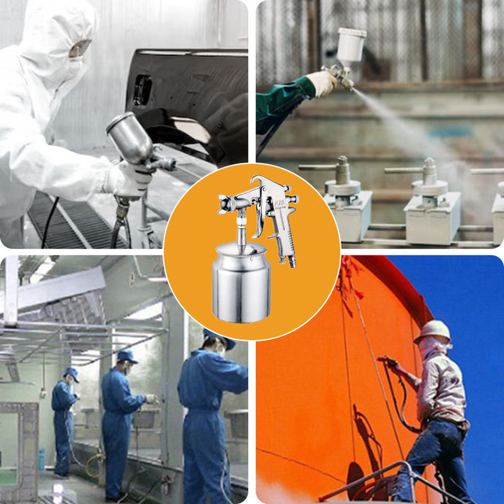 Robustes Farbspritzgerät, ideal für schnelles Lackieren großer Flächen und professionellen Farbauftrag.