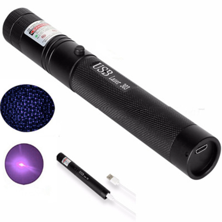 Roter USB-Laserpointer, wiederaufladbar, ideal für professionelle Präsentationen und Vorträge.