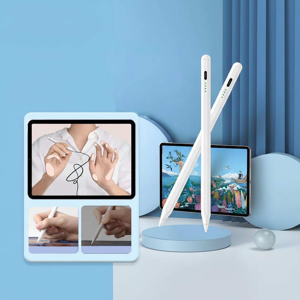 Touchpen zum präzisen Notieren und Schreiben auf Tablets, ideal für Studenten und Berufstätige.