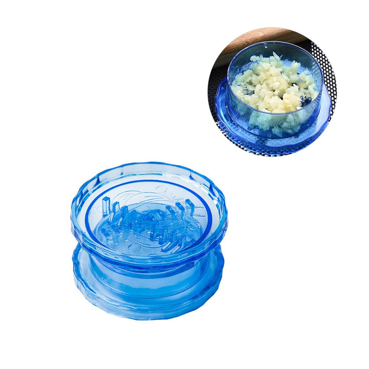 Robuste Edelstahl Knoblauchpresse, perfekt für fein zerdrückten Knoblauch und Ingwer in Sekunden.