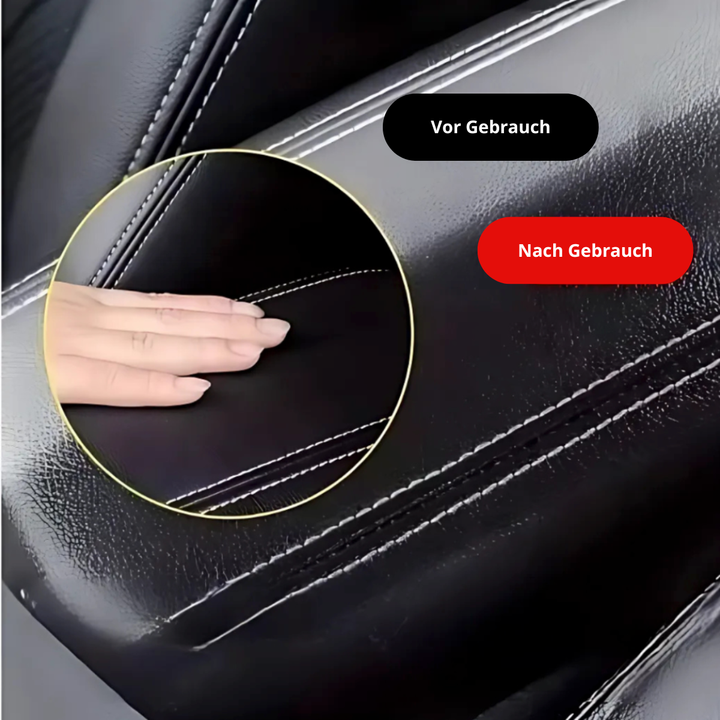 Effektive Lederpflegecreme zur Restaurierung & Reparatur von Leder. Für Autositze & Ledermöbel.