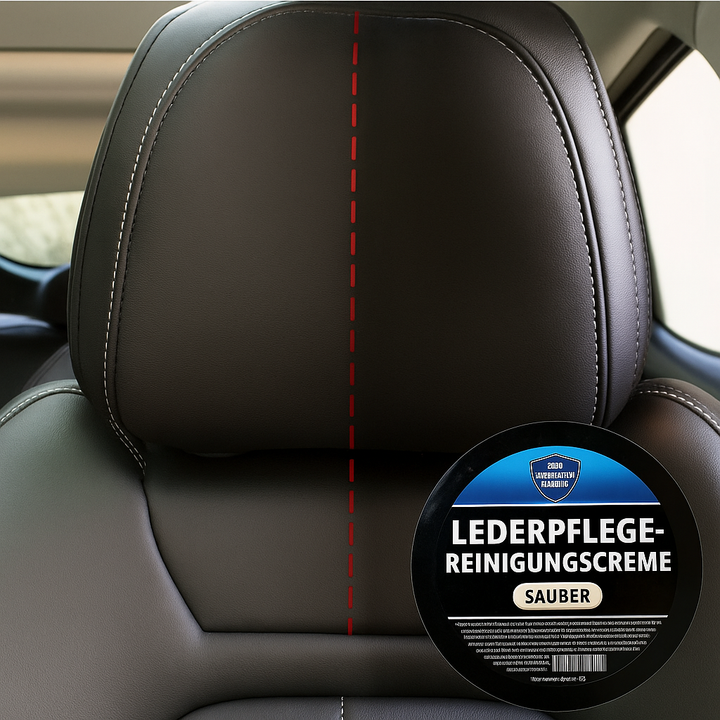 Einfache Anwendung: Ledercreme für Autoleder, Polstermöbel & Schuhe. Sorgt für langanhaltenden Schutz.