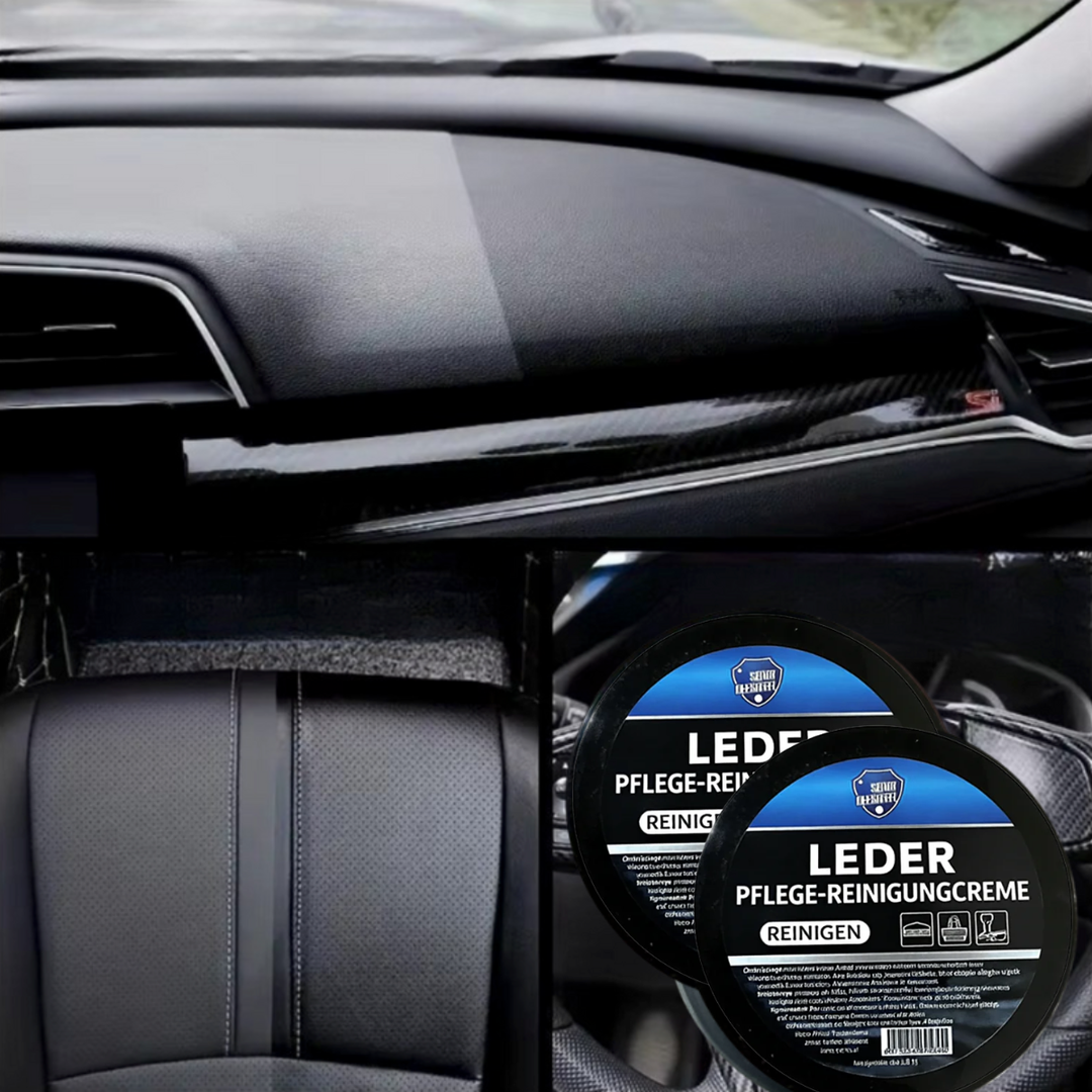 Premium Lederpflegecreme für Auto-Leder, Ledermöbel & Schuhpflege. Schützt, pflegt & restauriert.