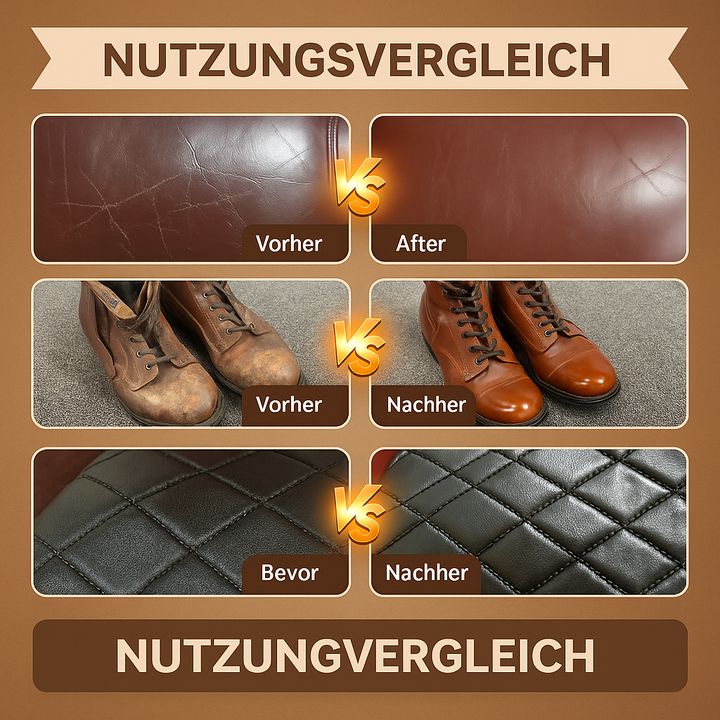 Spezial-Ledercreme für Autositze: Reinigt, schützt und verleiht Ihrem Leder neuen Glanz und Geschmeidigkeit.