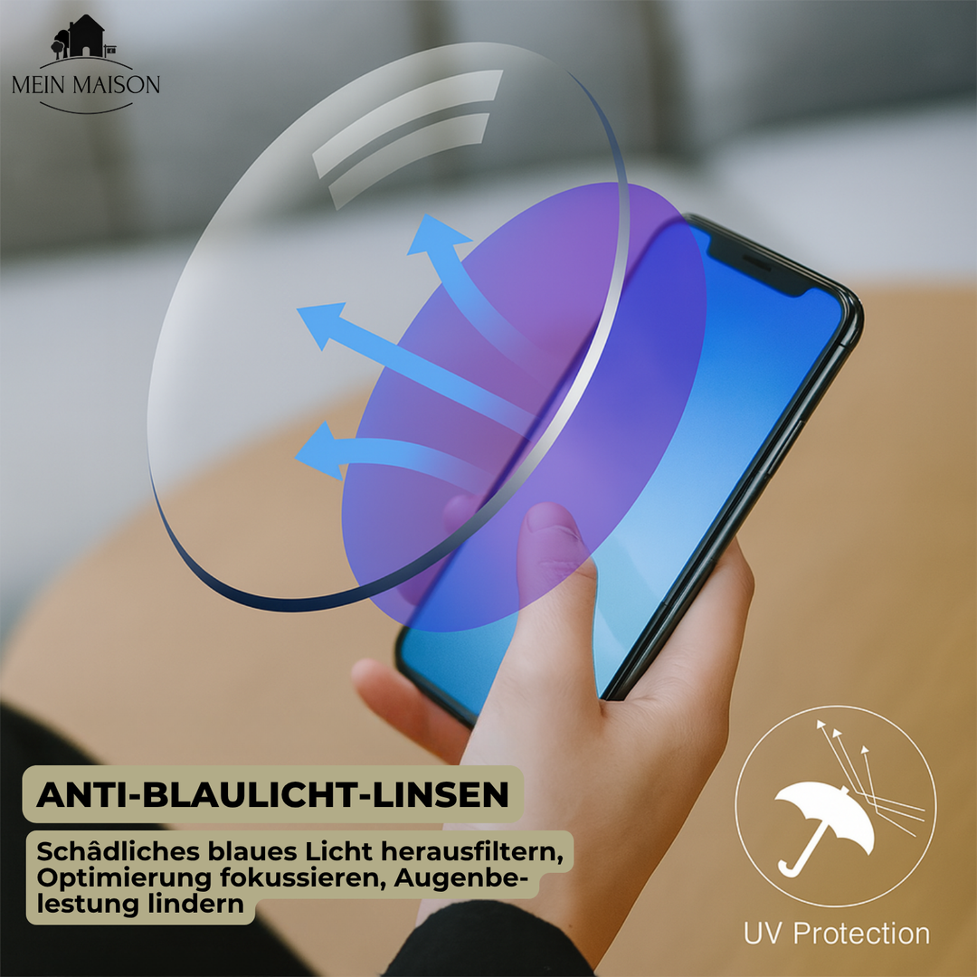Perfekte Gleitsichtbrille als Geschenk: bietet Sehkomfort und klaren Blick für Menschen mit Alterssichtigkeit.