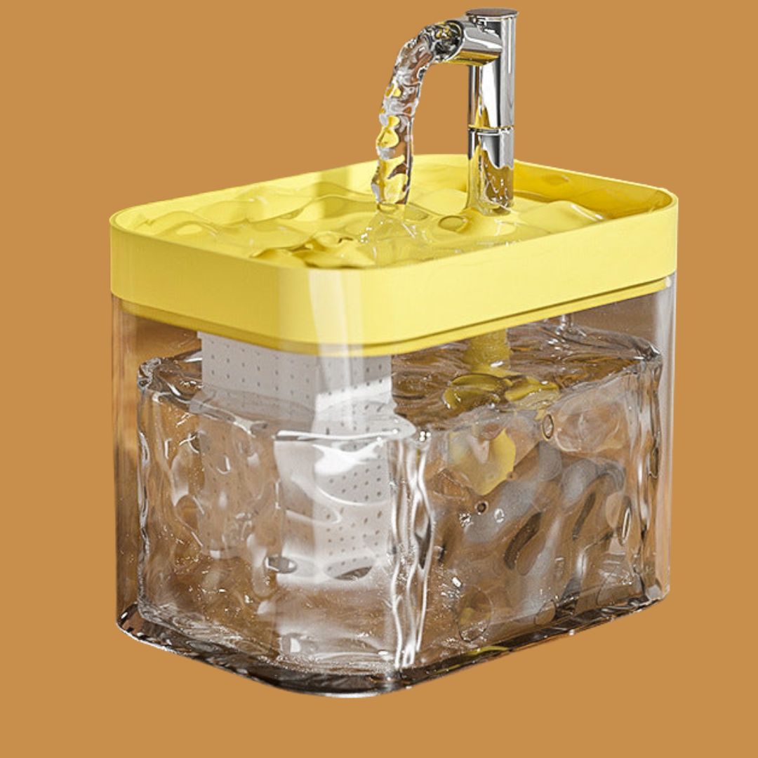 Hochwertiger Haustier Trinkbrunnen, BPA-frei, mit geräuscharmer Pumpe für frisches, gesundes Trinkwasser.