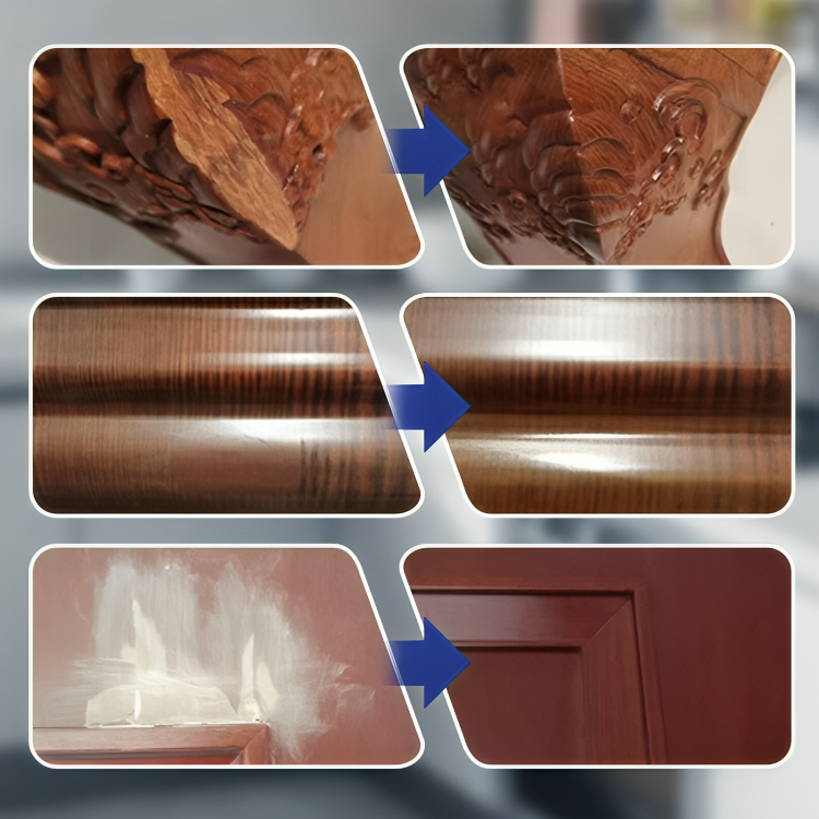 Möbelpflege mit Holzreparaturstift: Kleine Kratzer & Flecken auf Holzoberflächen mühelos entfernen und kaschieren.