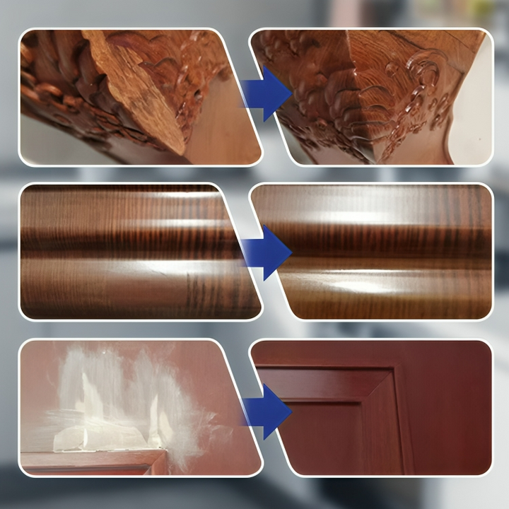 Möbelpflege mit Holzreparaturstift: Kleine Kratzer & Flecken auf Holzoberflächen mühelos entfernen und kaschieren.