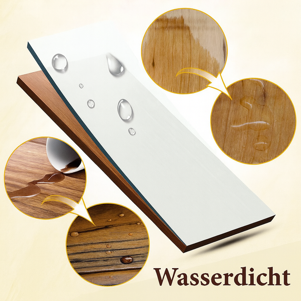Hochwertiger Holzbalsam für Möbelreparatur, schützt vor Austrocknung und gibt dem Holz Feuchtigkeit.