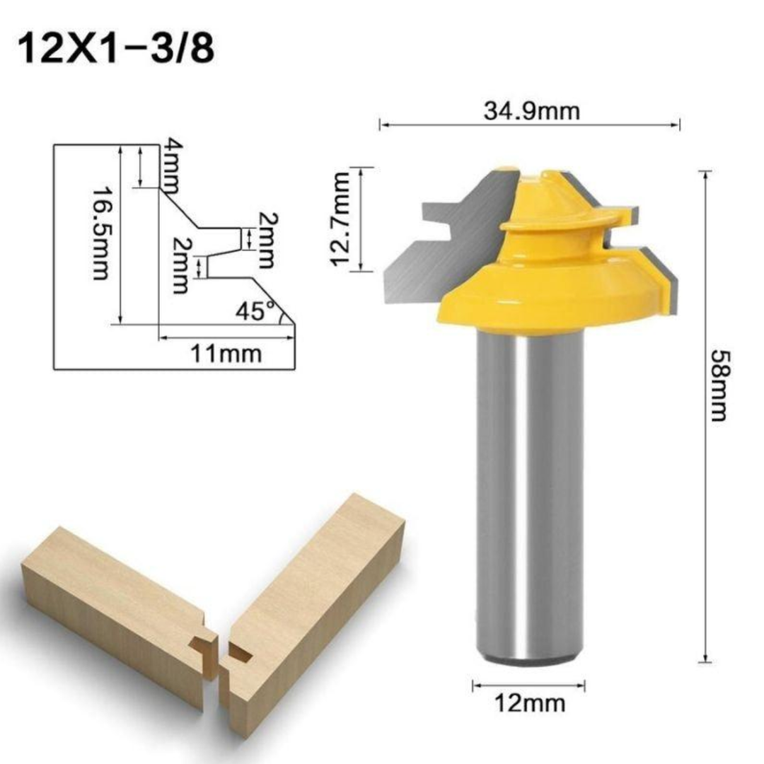 Dieses Präzisionswerkzeug erstellt starke, saubere Holzverbindungen für Schränke, Kisten und Möbelbau.