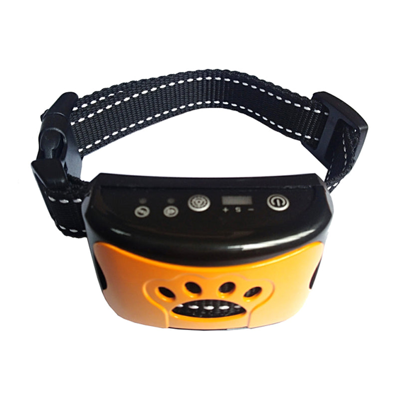 Intelligentes Anti-Bell Halsband: Wasserdicht, wiederaufladbar, Ultraschall für sanftes Bellen-Training.