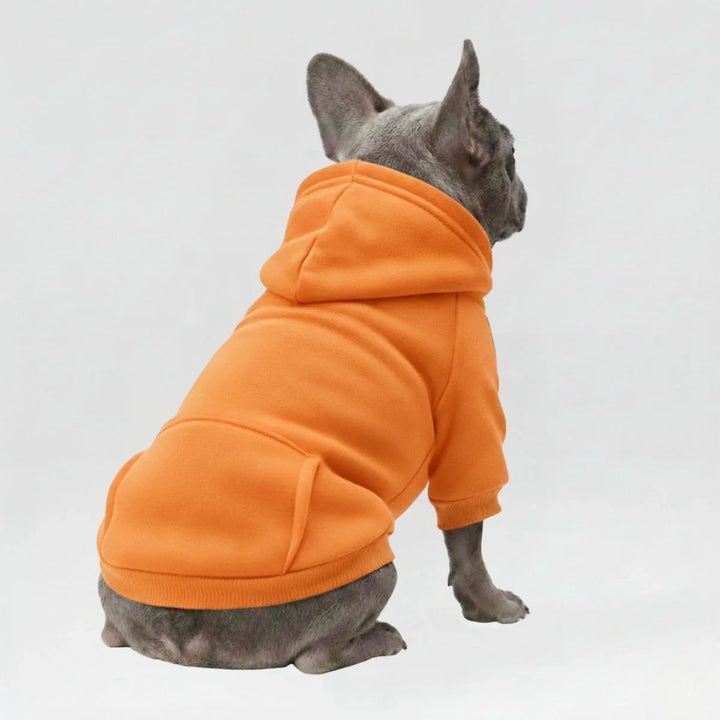 Hochwertiger Haustier Hoodie, weich & bequem. Perfekter Hundepullover für Herbst/Winter.