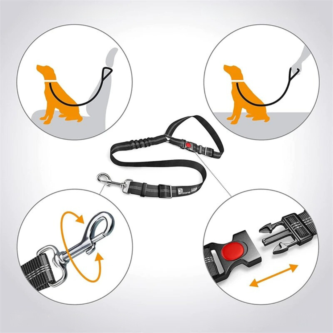 Robuster Hundegurt für Auto, bietet maximale Sicherheit & Schutz bei jeder Reise für Ihren Vierbeiner.