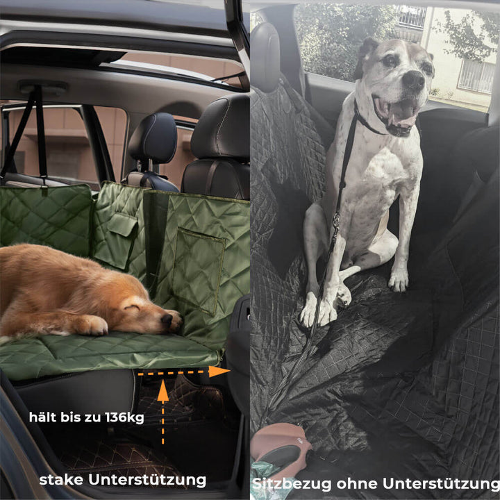 Hundesitz für das Auto: Bietet Sicherheit und Komfort auf Reisen. Faltbar und leicht zu verstauen.