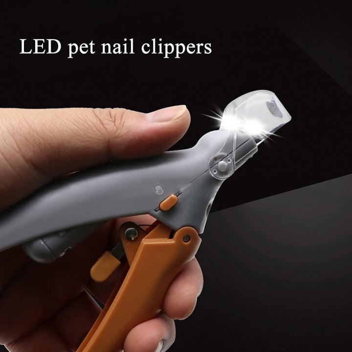 Sicherer Hunde Nagelknipser mit LED-Licht. Präzise Krallenschere für sanfte Nagelpflege bei Hunden & Haustieren.