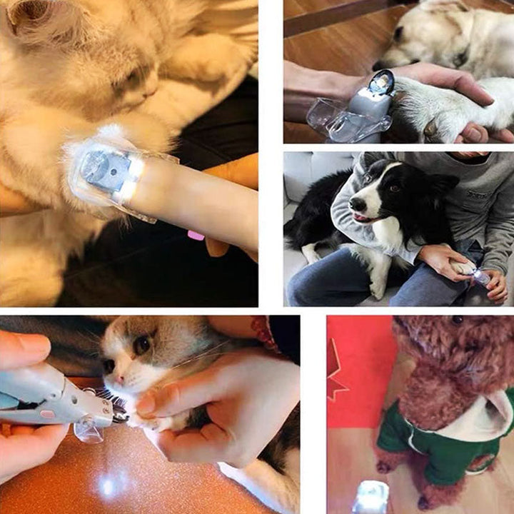 Hunde-Krallenschneider mit Sicherheitssensor. Premium Pflegewerkzeug für präzise & sichere Krallenpflege.