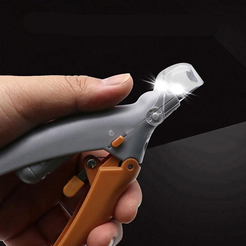 Hunde-Nagelknipser mit innovativem Sicherheitssensor für präzises Schneiden der Hundekrallen ohne Risiko.