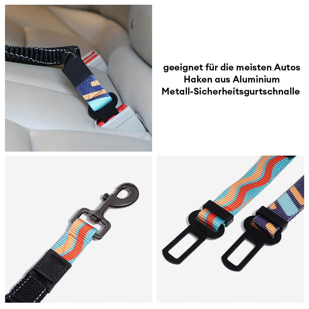 Robuster Hunde-Sicherheitsgurt für Autos, idealer Haustiertransport, verstellbar und sicher.
