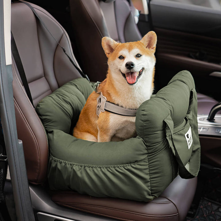Hundeautositzbett: Tragbarer, sicherer & bequemer Autositz für Hunde. Perfekt für entspannte Reisen.