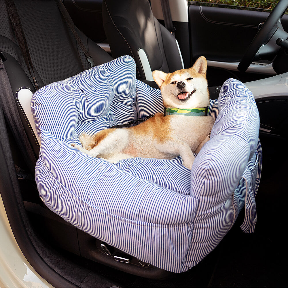 Hundeautositzbett: Ein sicheres & gemütliches Reisebett für Ihren Hund. Einfach zu installieren & reinigen.