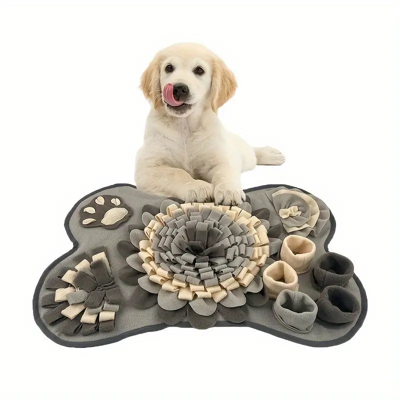 Intelligenzspielzeug: Schnüffelteppich für Hunde, fördert geistige Stimulation & verlangsamt die Futteraufnahme.
