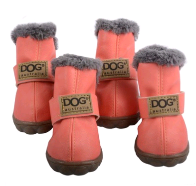 Pfotenschuhe für den Winter: Wasserdichte Anti-Rutsch Stiefel für aktive Hunde.