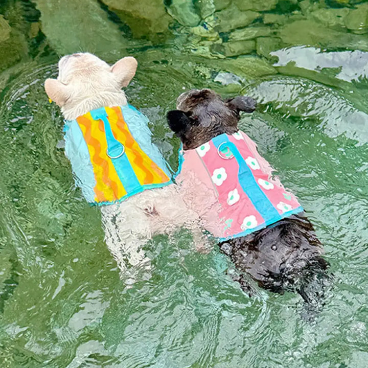 Hundeschwimmweste für sicheres Schwimmen und Wassersport. Verstellbar & robust für optimale Sicherheit der Hunde.