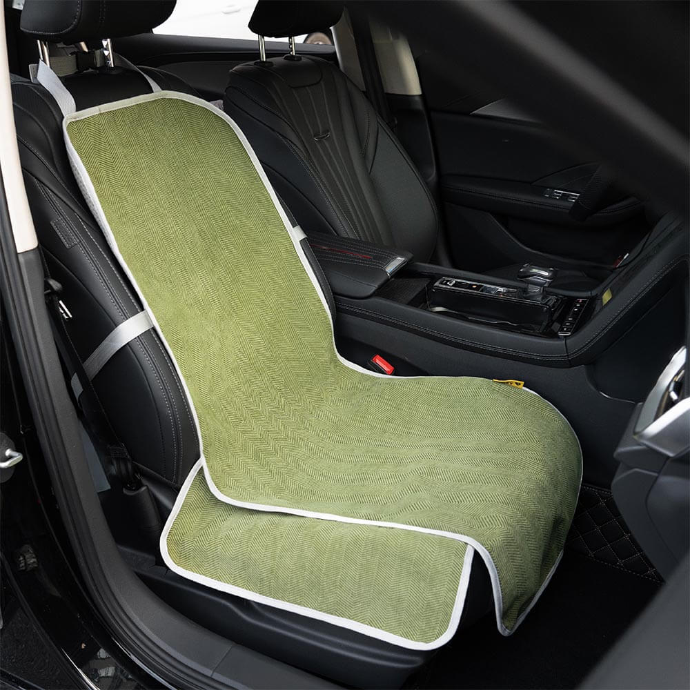 Multifunktionaler Autositzschoner für Hunde, schützt vor Nässe, Haaren und Schlamm; ideal für Ausflüge.