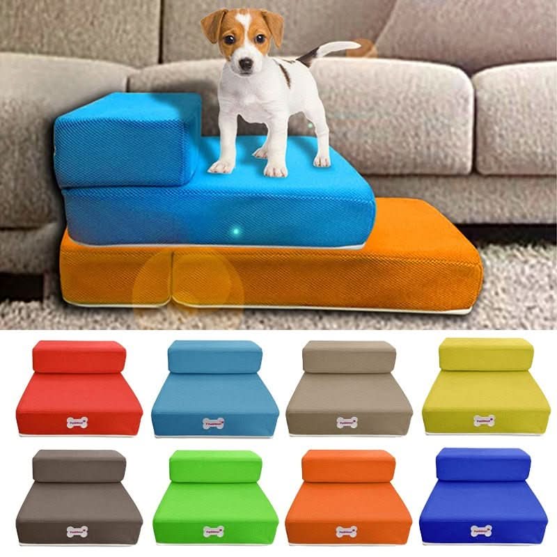 Hundetreppe DogStep Pro in modernem Design, perfektes Hundezubehör für Zuhause.