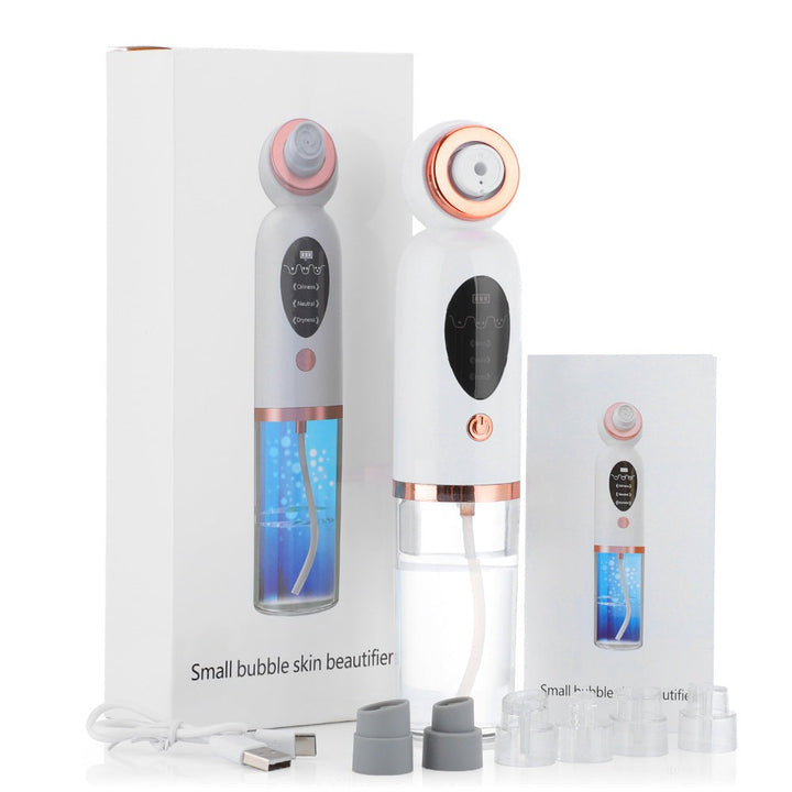 Unisex HydraGlow Beautygerät. Modernes Hydrodermabrasionsgerät für strahlende Haut und sanfte Gesichtsreinigung.