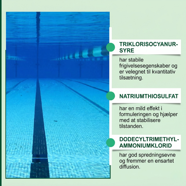 Der HydroClear Poolreiniger sorgt für klares und gesundes Wasser in Ihrem Pool oder Whirlpool im Outdoor-Bereich.