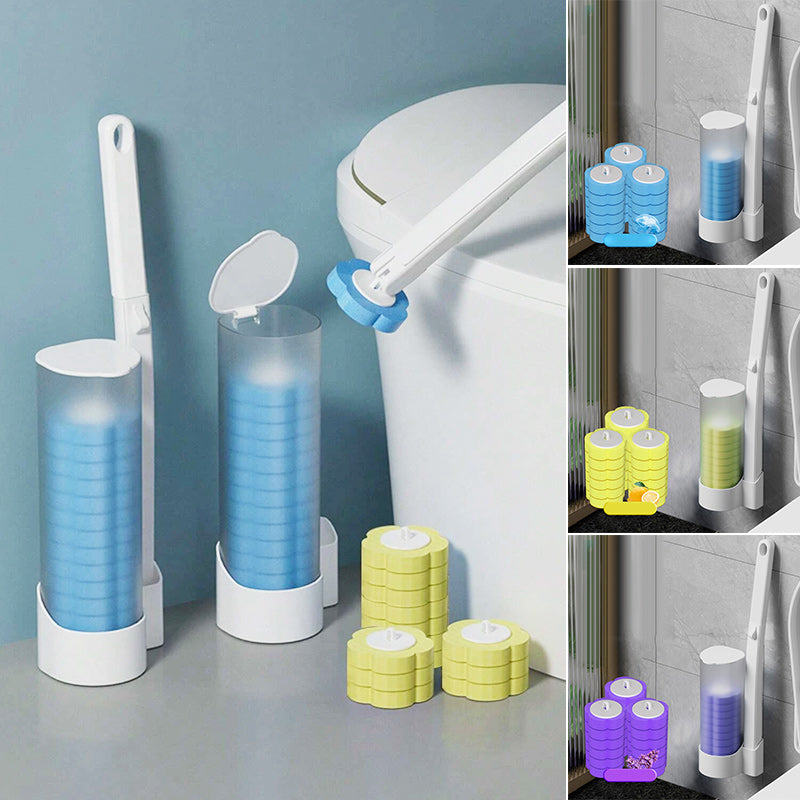 HygieneKlick Einweg-Toilettenbürste für hygienische Badreinigung. Sauberkeit ohne Schrubben, Tiefenreinigung.