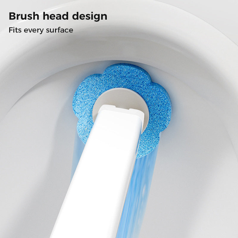 Detailaufnahme der HygieneKlick Einweg-Bürstenköpfe für effektive Tiefenreinigung und hygienische Badreinigung.