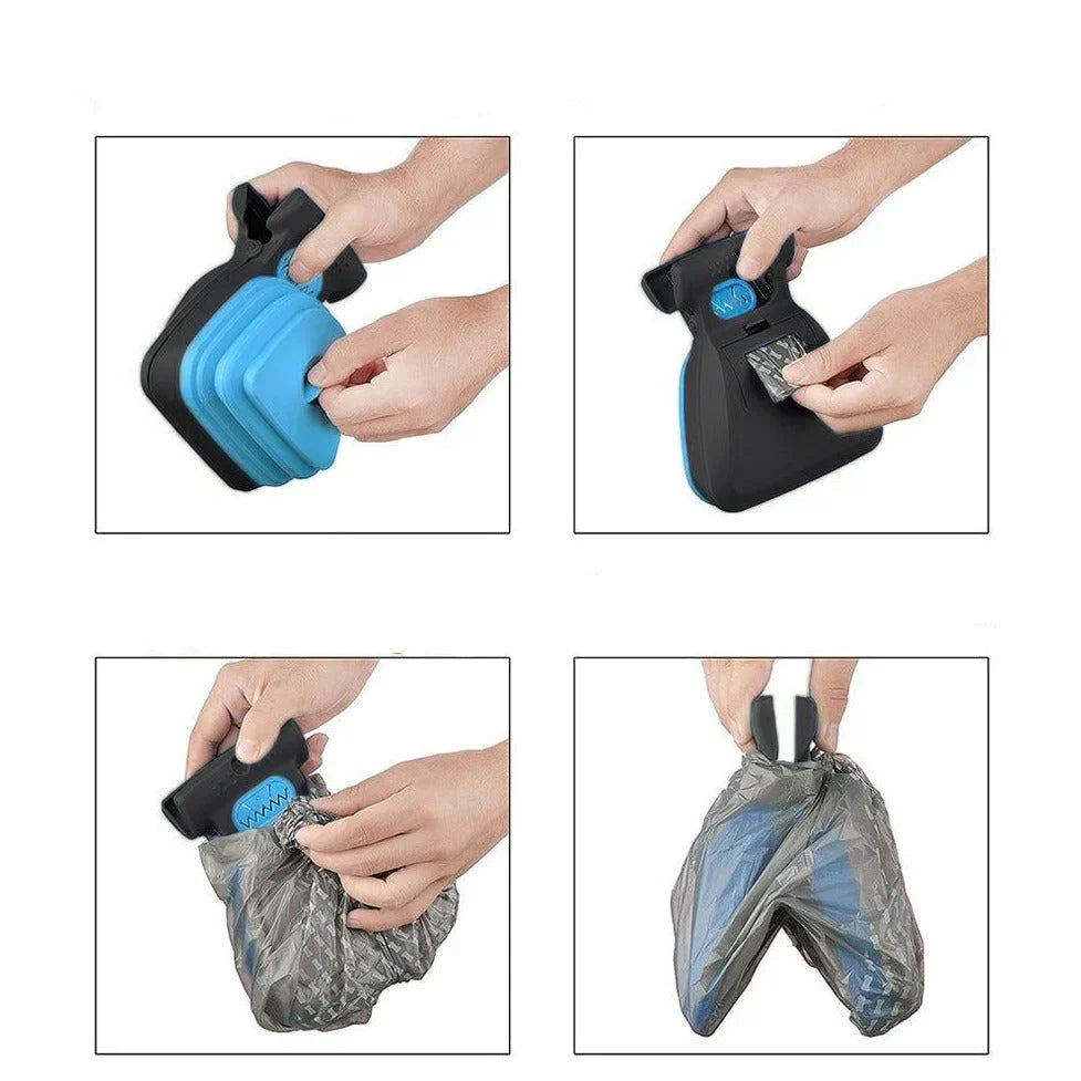 Maximaler Komfort & Sauberkeit mit dem Hunde Kotentferner Set; unverzichtbar für Gassi-Runden.