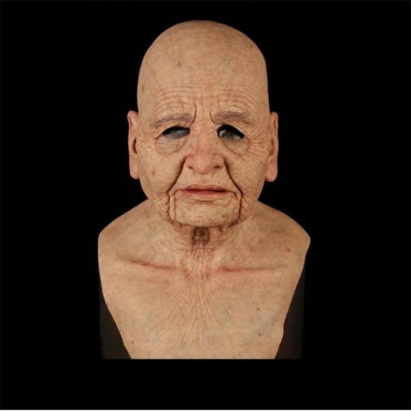 Premium hyperrealistische Latexmaske, hautsicher, perfekt für Halloween, Karneval und Filmrequisiten.