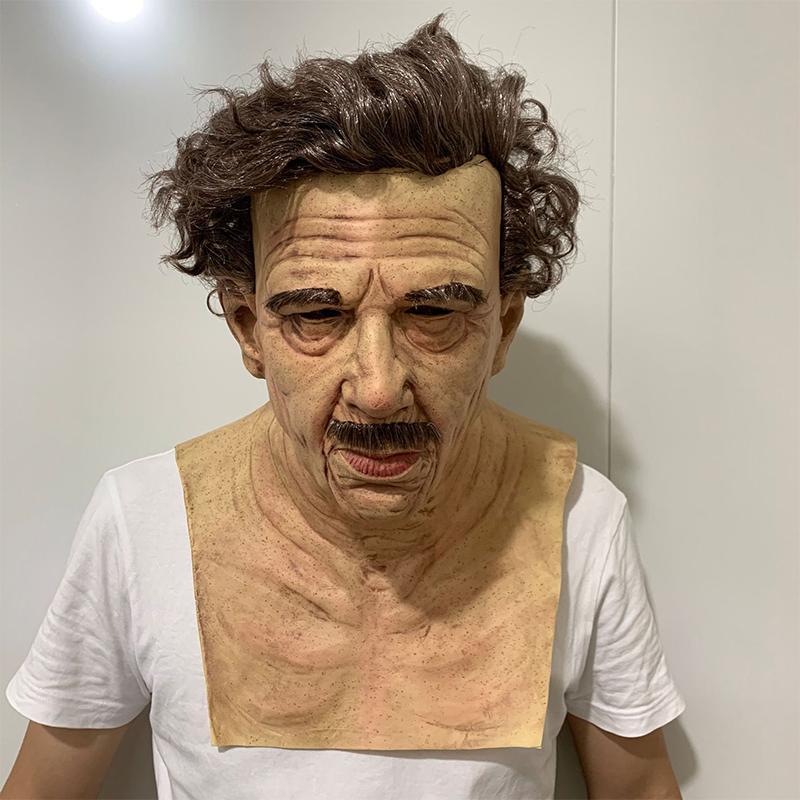 Realistische Maske für Halloween, Karneval oder Verkleidungspartys. Hautsicher & detailliert.