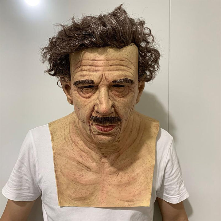 Realistische Maske für Halloween, Karneval oder Verkleidungspartys. Hautsicher & detailliert.