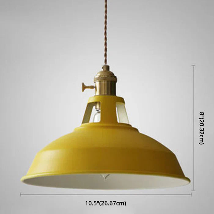 Stilvolle Industrielle Hängelampe IronGlow, schwarze Metalllampe für ein Loft-Gefühl.